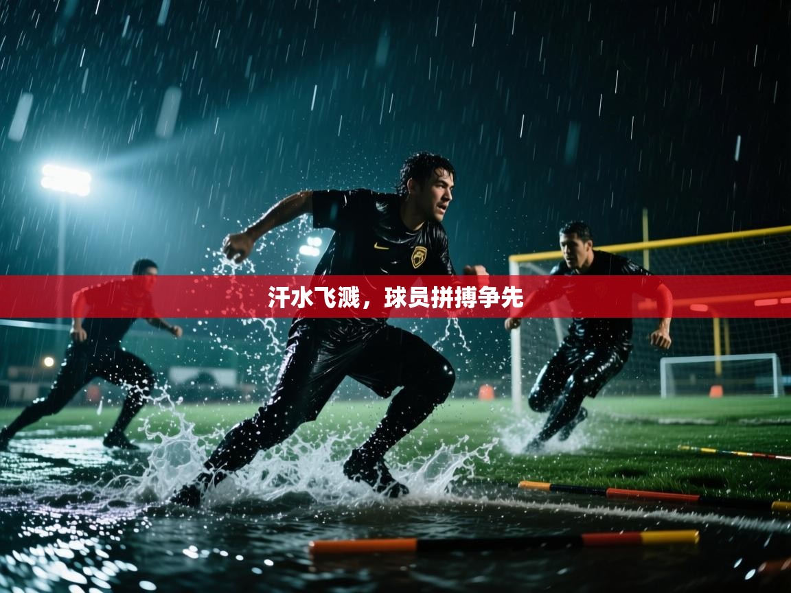 汗水飞溅,球员拼搏争先 第2张